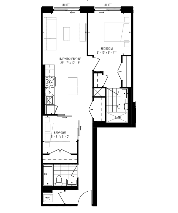 N305, N505 floor plan