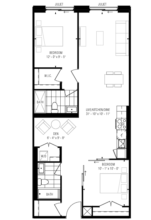 N307, N507 floor plan