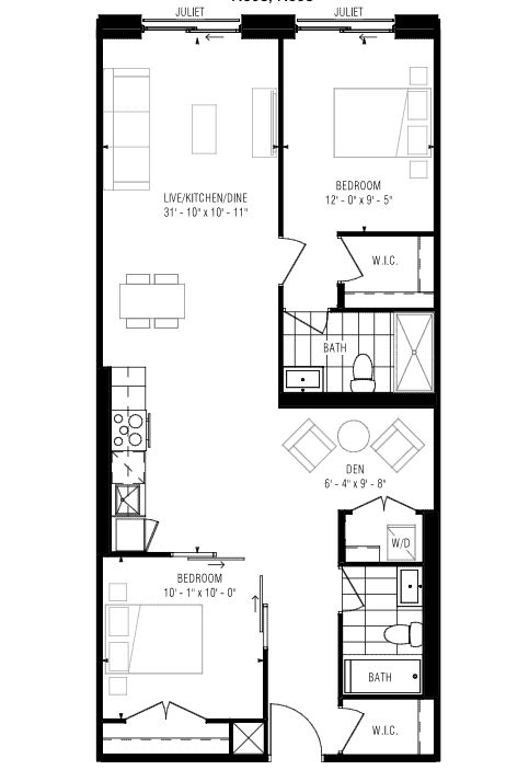 N308, N508 floor plan