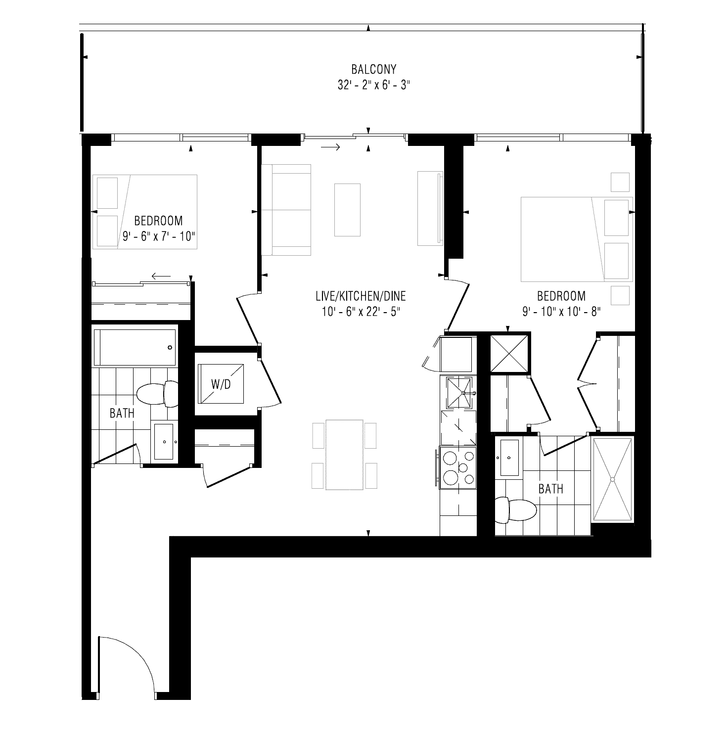 W809-W4009 floor plan