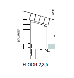 W202, W302, W502 floor plan