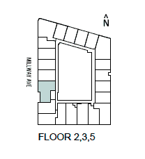 W209, W309, W509 floor plan
