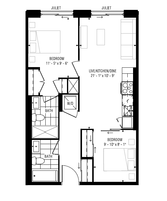W210 floor plan