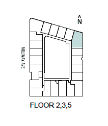 W219, W319, W519 floor plan